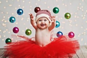Truques para ter a melhor fotografia de Natal do seu bebê