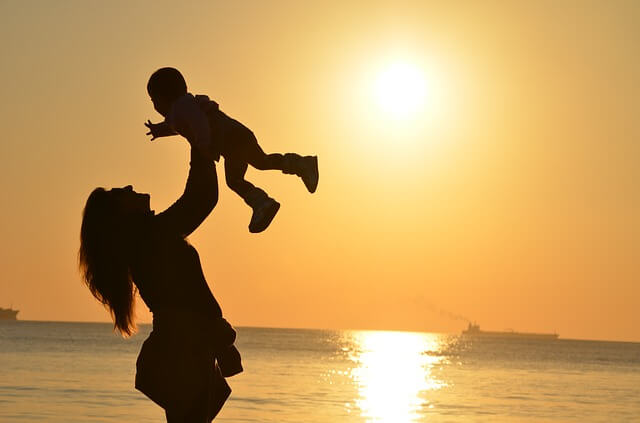 mães felizes