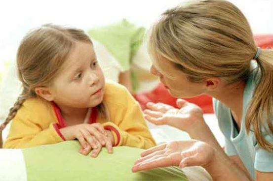 maneira como você fala com seu filho