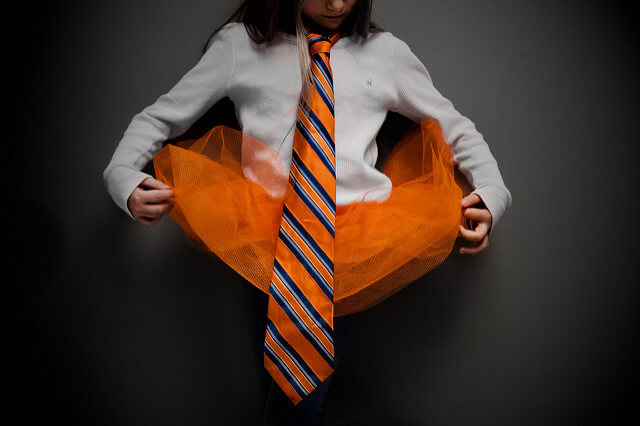 escolher as próprias roupas