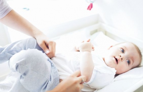 trocar a fralda de noite