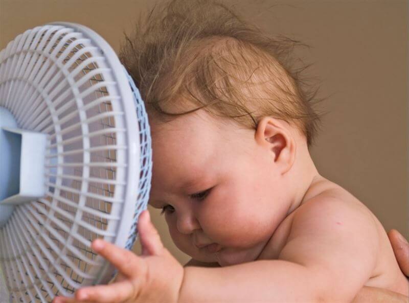 Dicas para que a criança não passe muito calor