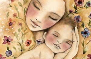 Meu bebê é assim... Só dorme nos meus braços!