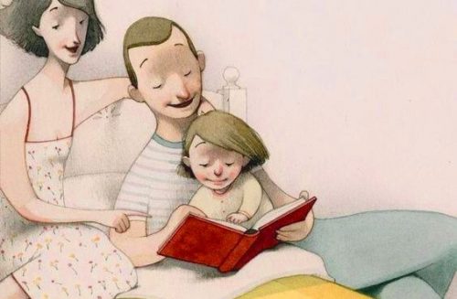 Eu coloco meus filhos para dormir com um livro, não com a televisão