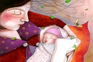 Eu também canto para o meu bebê