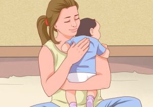 O clube de voluntários "abraçadores de bebês"