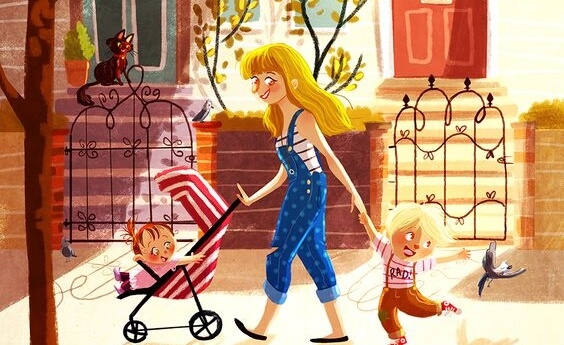 como criar um filho sozinha