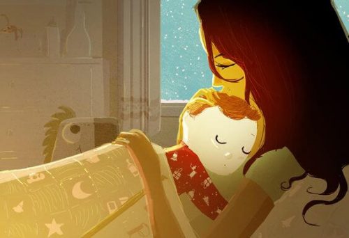 Mamãe, o que eu realmente quero aprender: é com você!