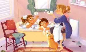 Mamãe, cuide da minha infância, você é a única coisa que eu tenho