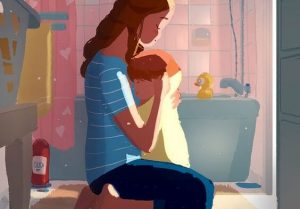 Os momentos mágicos de cumplicidade entre mãe e filho