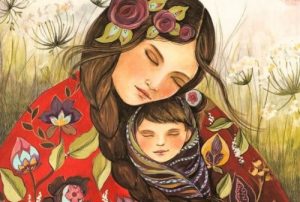 Quando um filho ri, há por trás uma mãe feliz