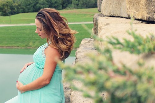 As futuras mamães às vezes choram por muitas coisas