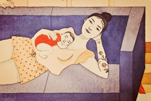 Desde que você chegou na minha vida durmo menos, mas sorrio mais