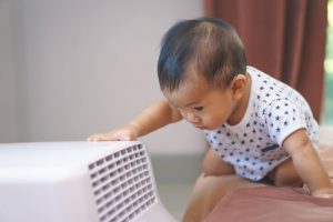O uso do ar-condicionado quando você tem um bebê