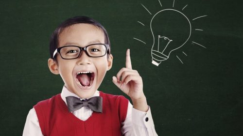 a inteligência das crianças