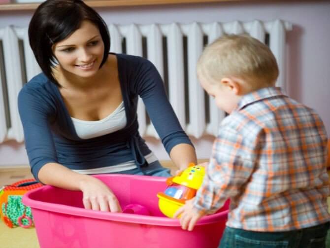 Crianças também podem ajudar nas tarefas de casa