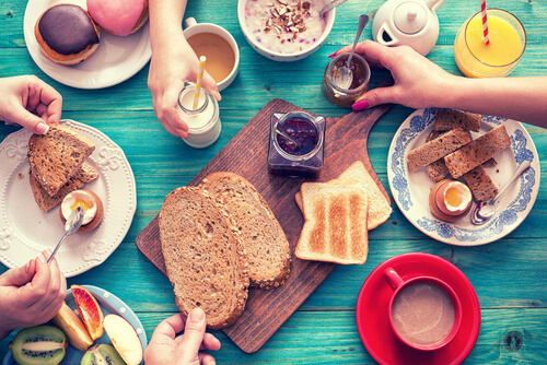 café da manhã nutritivo