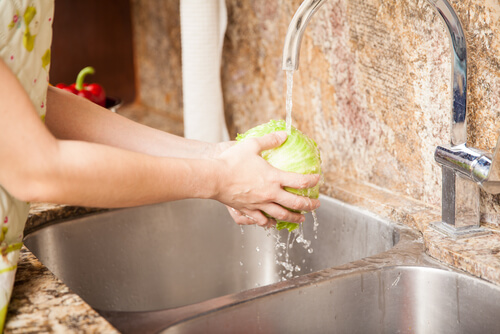 Lavar os alimentos antes de ingeri-los para prevenir infecções na gravidez