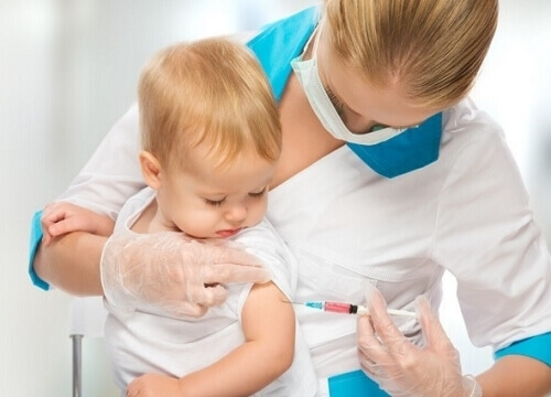 Vacina para sarampo em crianças