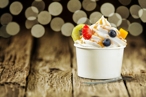 iogurte de frutas