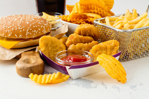 comidas gordurosas