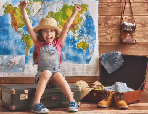 Como viajar desde pequeno e conhecer diferentes culturas afeta uma criança