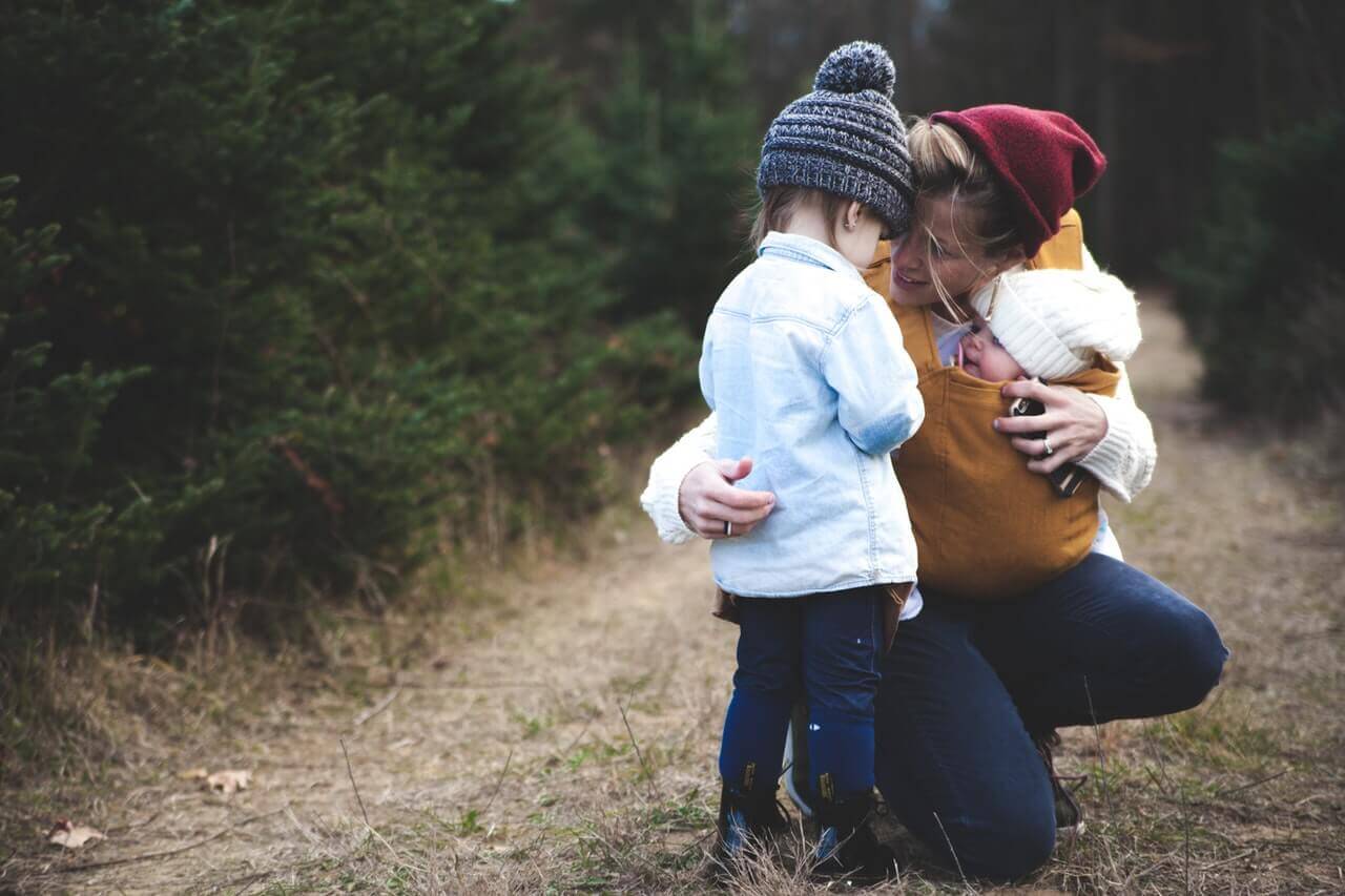 Mãe Campo com Filho