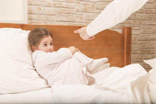 Gritar com os filhos