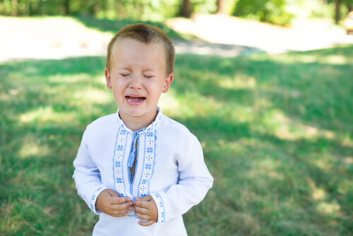 o excesso de choro nas crianças