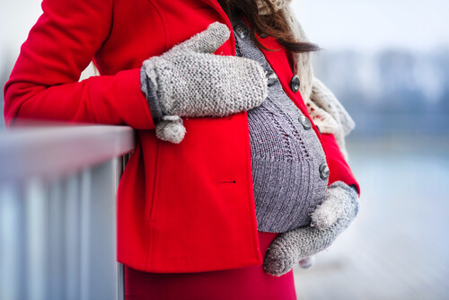 Roupas de inverno para grávidas