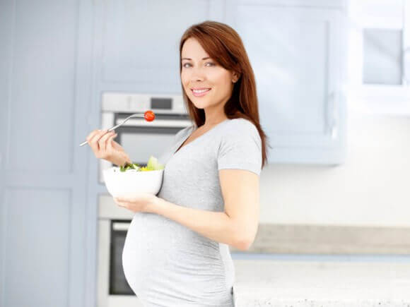 Receitas com pouca gordura para o terceiro trimestre de gravidez