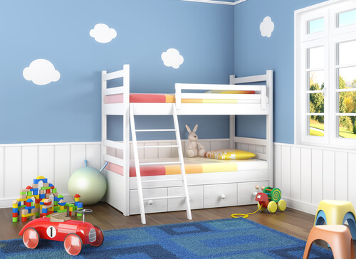 O quarto tem que ser levado em consideração ao se pensar em quantas coisas devem ser compradas quando nasce uma criança.