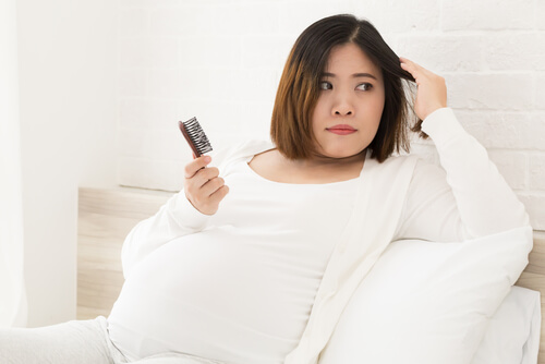 O que fazer quanto à queda de cabelo durante a gravidez?