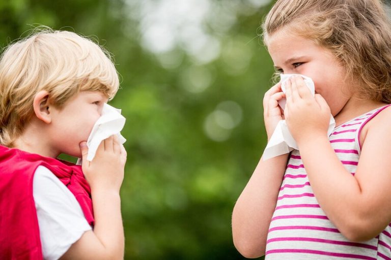 O que fazer se meu filho tiver alergia a pó?