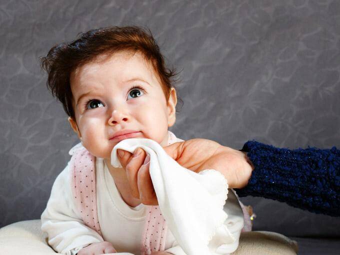 As regurgitações do bebê