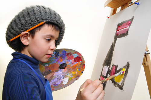 Artes plásticas para as crianças