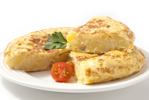 receita de omelete à espanhola