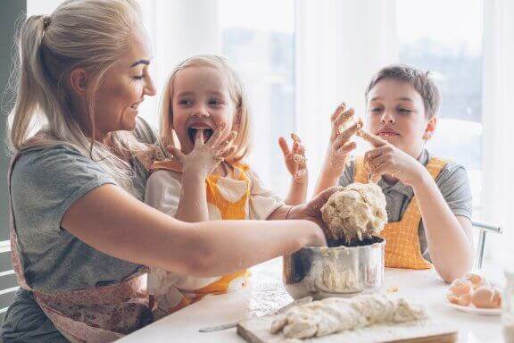 3 pratos para cozinhar com as crianças