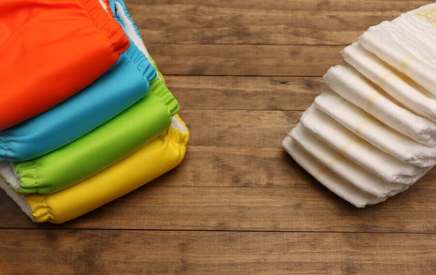 As fraldas ecológicas estão ganhando cada vez mais espaço hoje em dia.