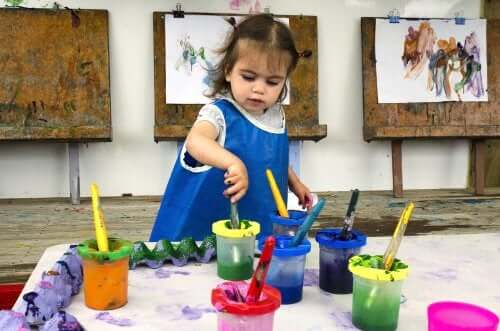 Como nutrir o talento artístico do seu filho em idade pré-escolar