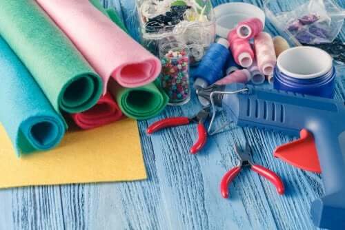 5 artesanatos com feltro para crianças
