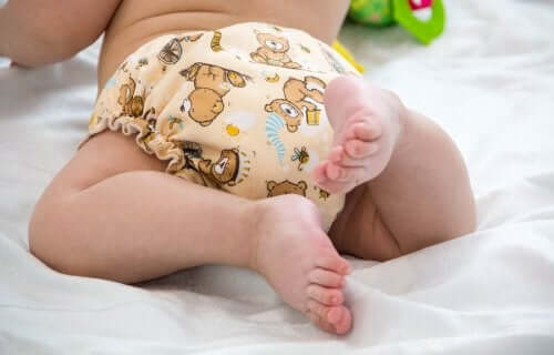 Cestas de fraldas para bebês: passo a passo