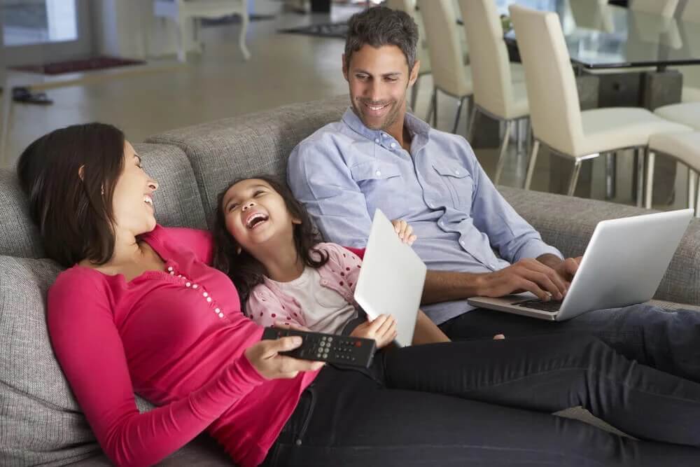Tempo livre em casa com a família: não fazer nada também é bom