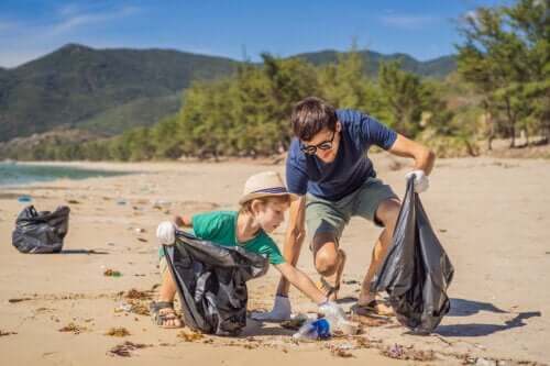 Atividades de educação ambiental em família