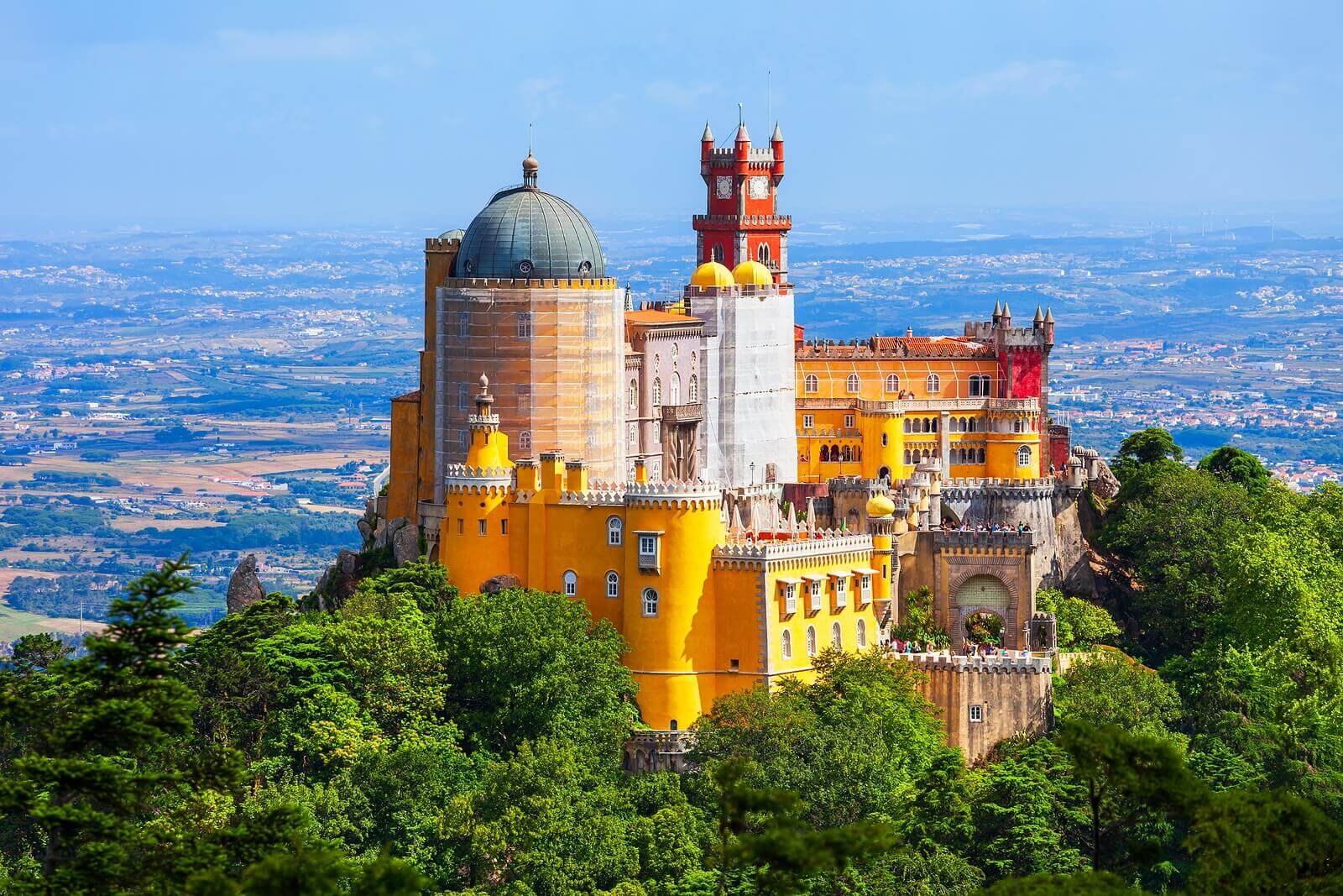 castelos de contos de fadas para visitar com os seus filhos