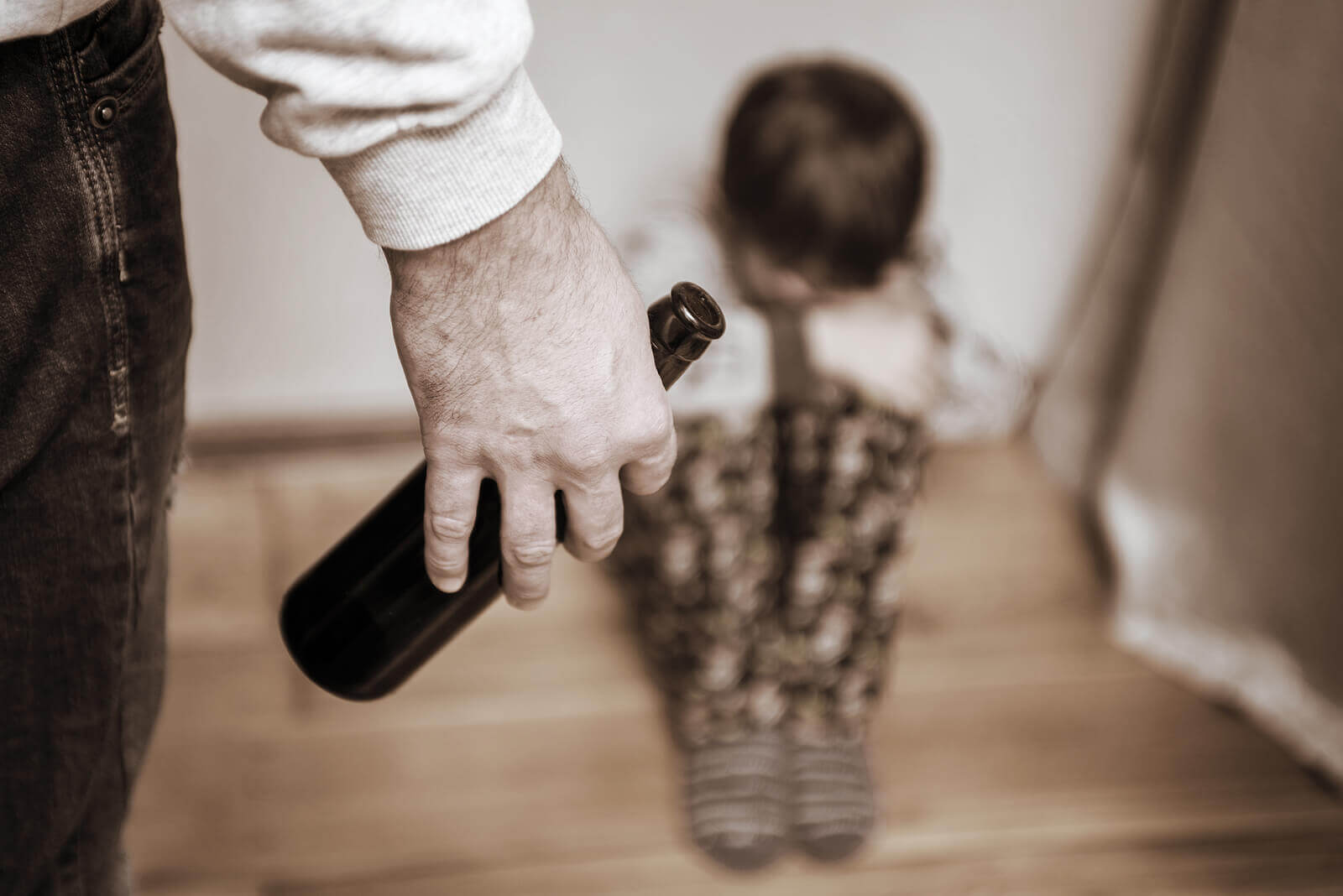 Filhos de pais alcoólatras