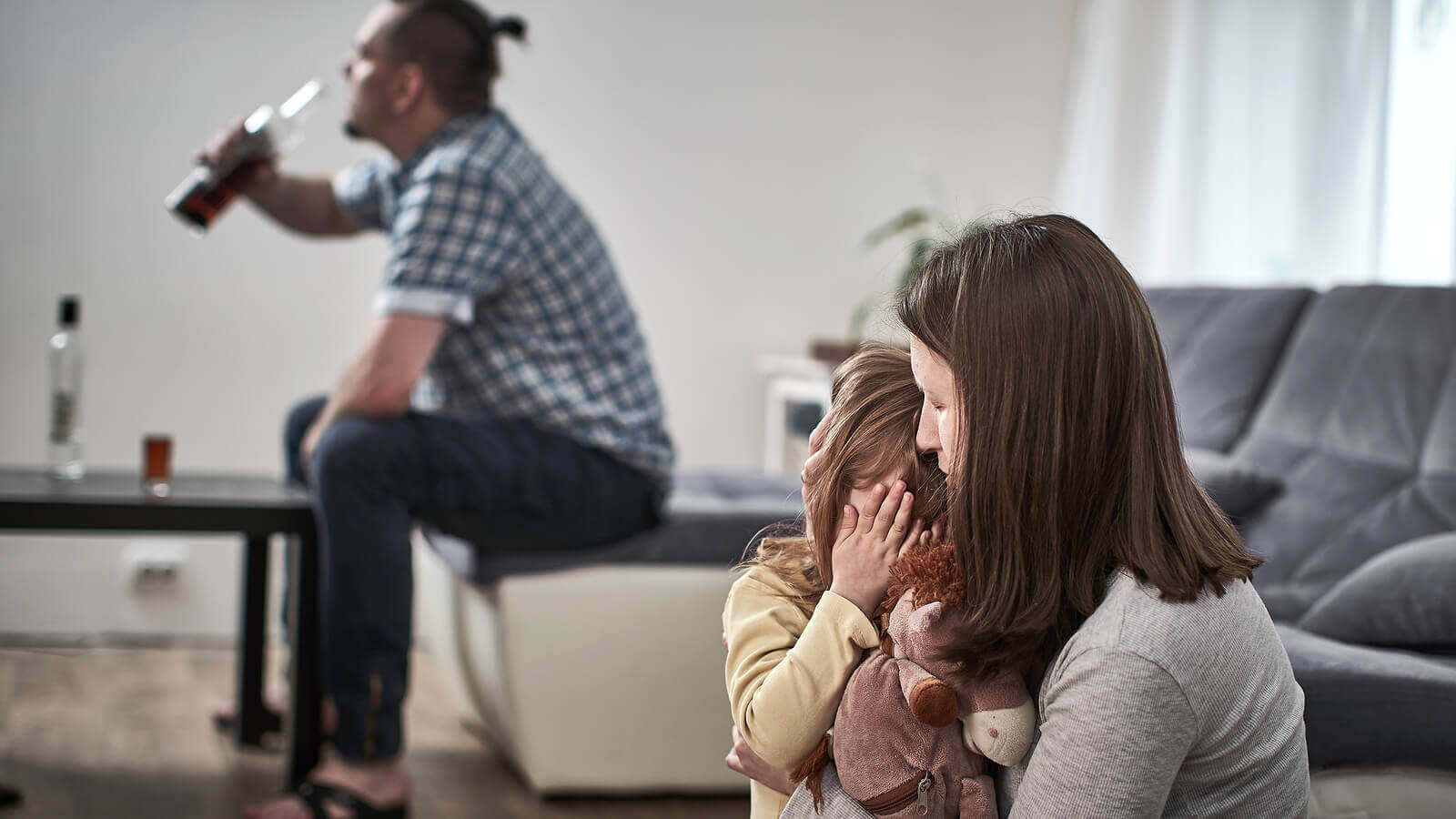 Filhos de pais alcoólatras
