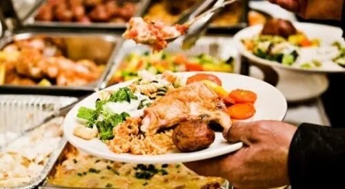 Prato saudável self-service