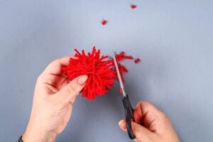 5 artesanatos com pompons de lã