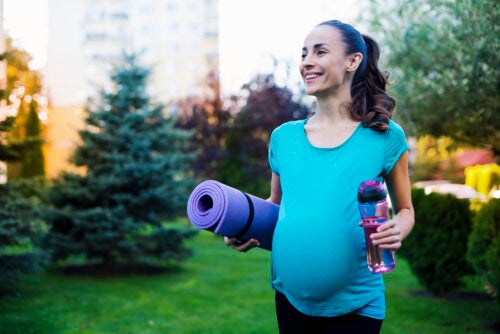 O exercício durante a gravidez também melhora a saúde do bebê
